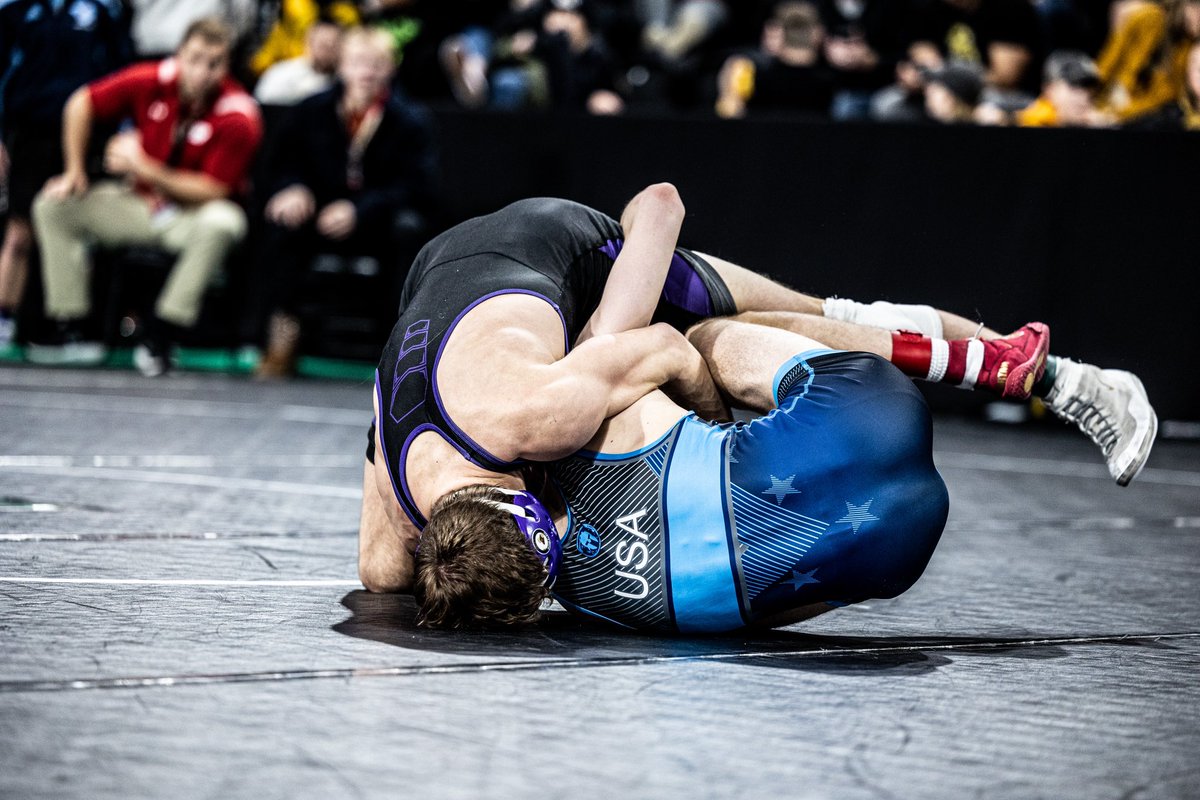 UNI_wrestling's tweet photo. Funk finishes 8th on the day dropping his last match 4-2. 

#PantherTrain l #EverLoyal https://t.co/p7N9y0LipK
