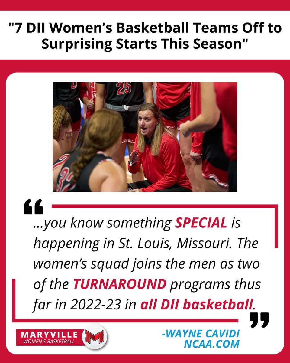 MaryvilleWBB's tweet photo. There’s never been a better time to be a Saint‼️📈

📰https://t.co/Joyc8qZ9jx

#BigRedM x #BuildIt https://t.co/3bAnAUCPEl