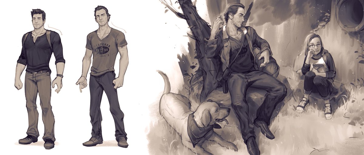 stocky &amp; lanky / uc4 x tlou crossover