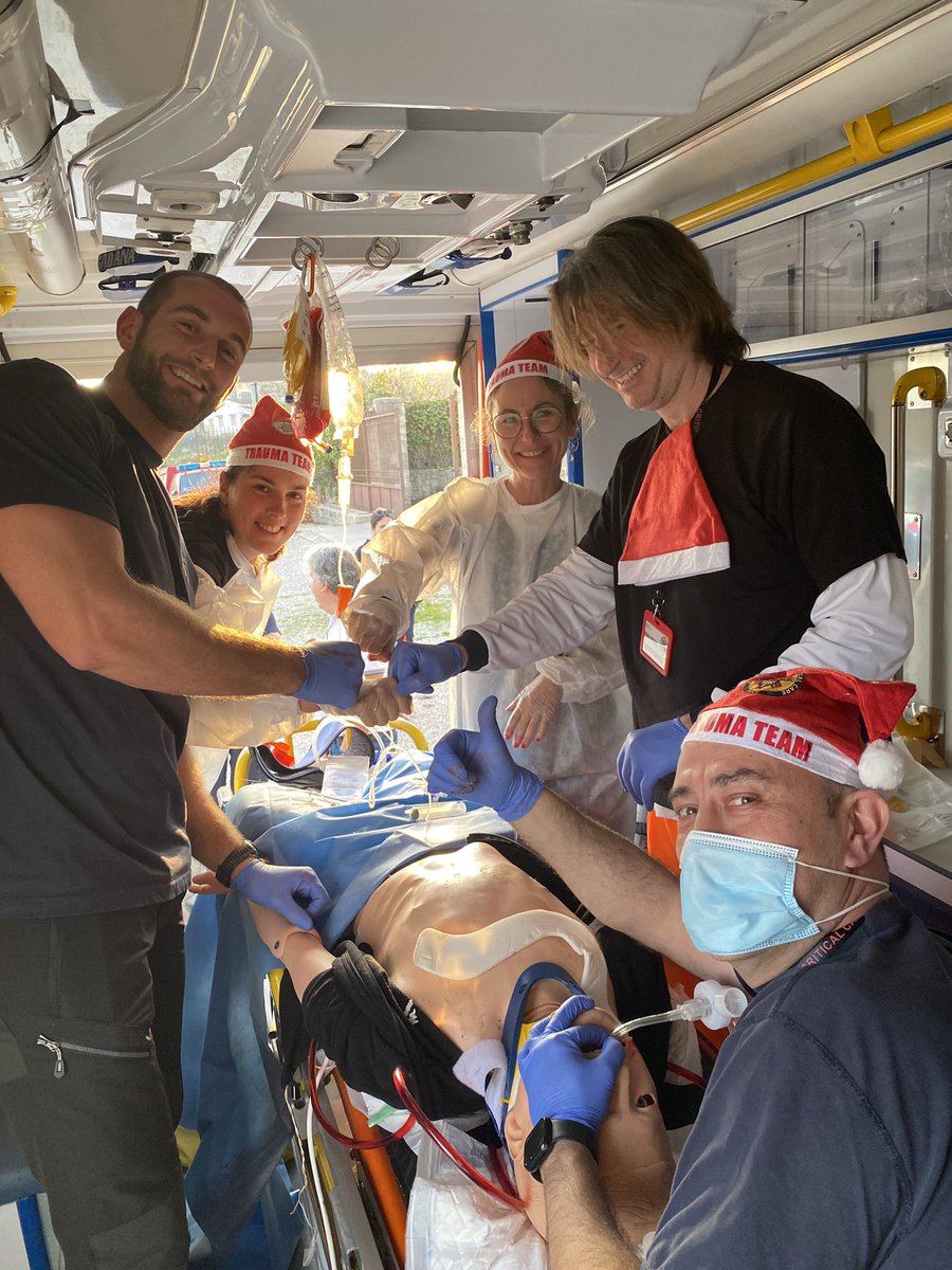 PrehospitalCC's tweet photo. Reboa training under high stress-high fidelity simulation https://t.co/PordJbB0e7