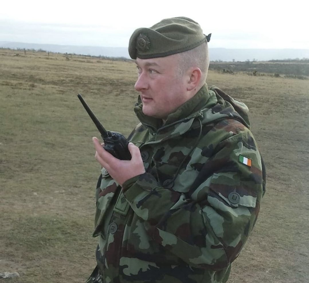 RDFRepAssoc's tweet photo. #RDFRA wishes to extend its condolences to the family, friends and comrades of Captain (Army Reserve) Kieran O'Connor - a serving reservist with @12infbn - who passed away suddenly recently. Ar dheis Dรฉ go raibh a h'anam dรญlis. ๐ฎ๐ช https://t.co/XN3m1CFAmR