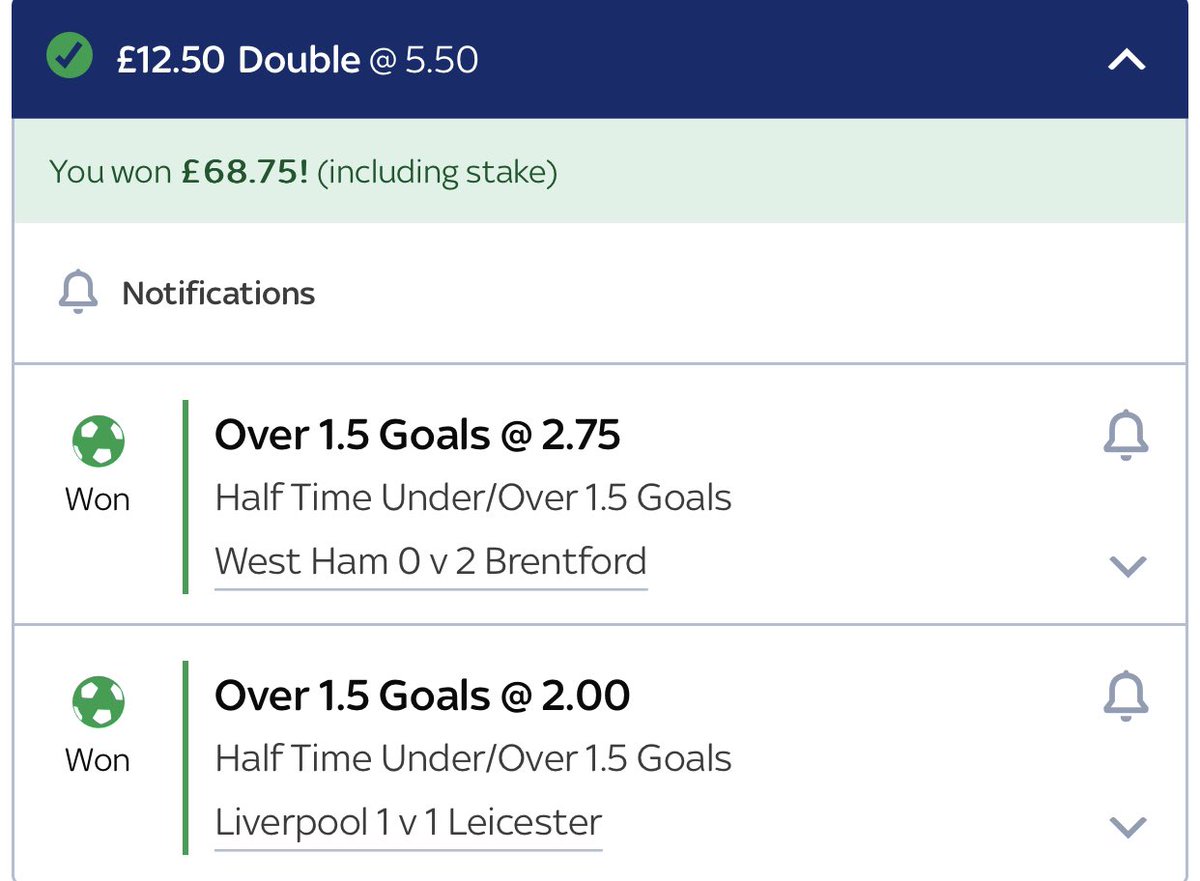 PitchSideTip's tweet photo. Cash that🤑

@ 5.50✅ https://t.co/qf4tWcHV4E