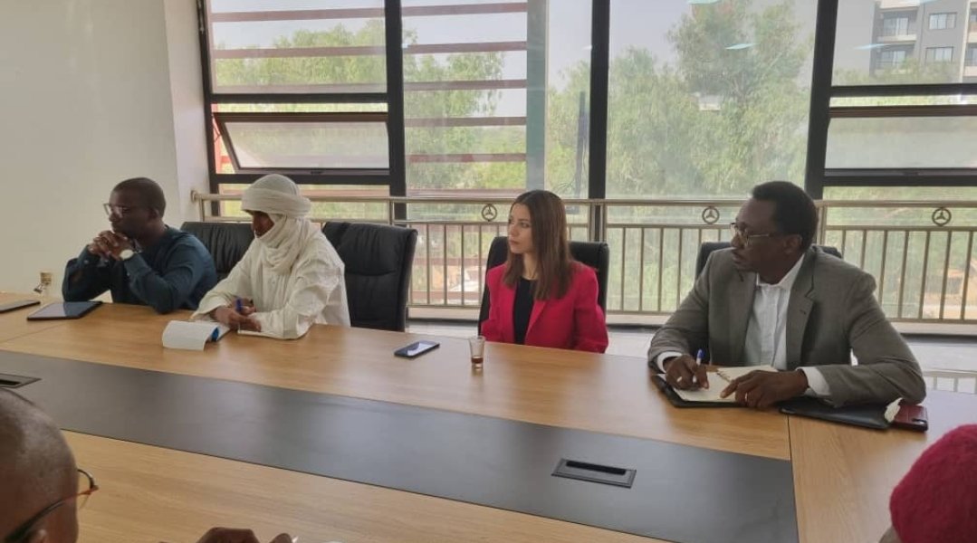 ighazer's tweet photo. #CENSAD | Programme Jeunesse de la CEN-SAD.
Son Excellence Brigi Rafini, @CensadExecutif de la CEN-SAD a rencontré, le 28 décembre 2022, les jeunes du programme des pays pilotes (Maroc, Mali, Tchad, Niger et de la Tunisie) https://t.co/gOQzzuQyYZ