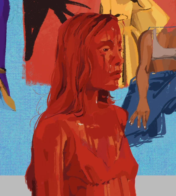 (repost cause bad quality image my bad) this yr i drew SO many carrie's. my babygirl my muse #carrie 