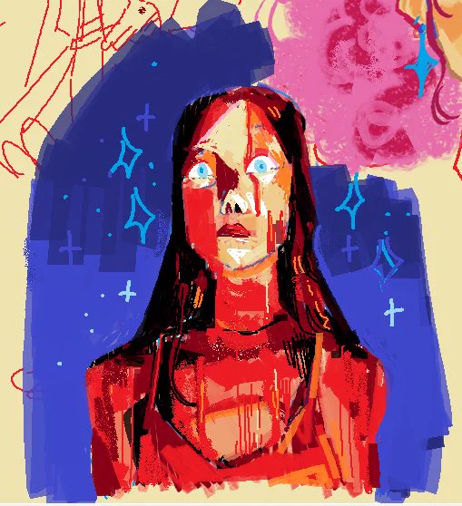 (repost cause bad quality image my bad) this yr i drew SO many carrie's. my babygirl my muse #carrie 