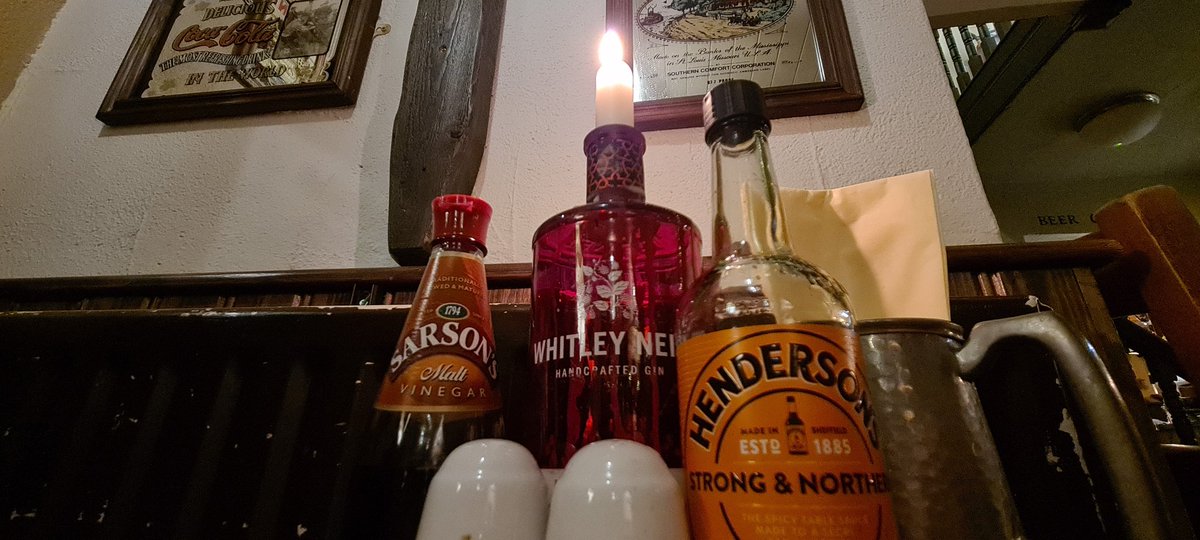 PAW348's tweet image. Yorkshire romance personified with a bottle of @HendoRelish