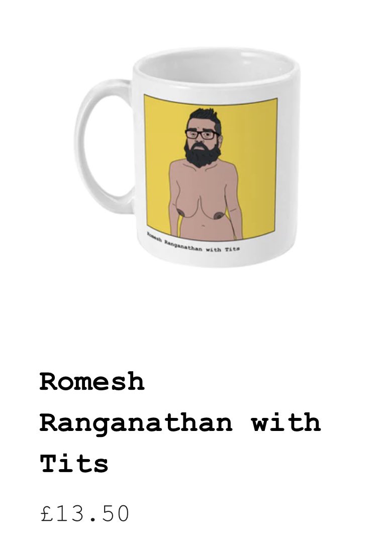 willmott_kelly's tweet photo. @RomeshRanga I do hope you have stumbled upon this bad boy before…  #romeshwithtits https://t.co/vb2oKl7mu7