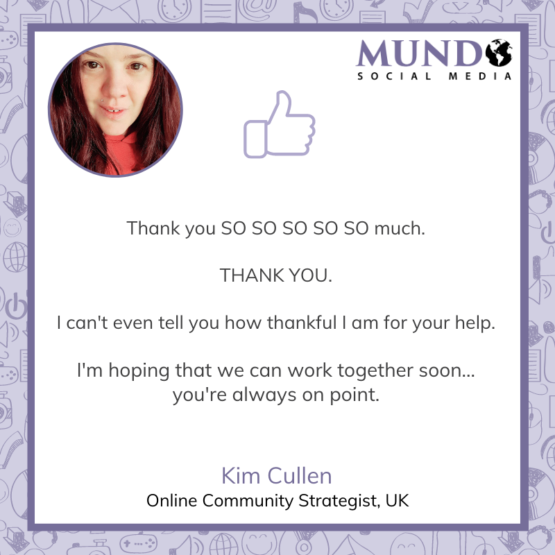 I had such a good time helping Kim over at @designd2network create engaging content for the top of her funnel! #socialmedia #contentmarketing #writer #socialmediacontent #facebook