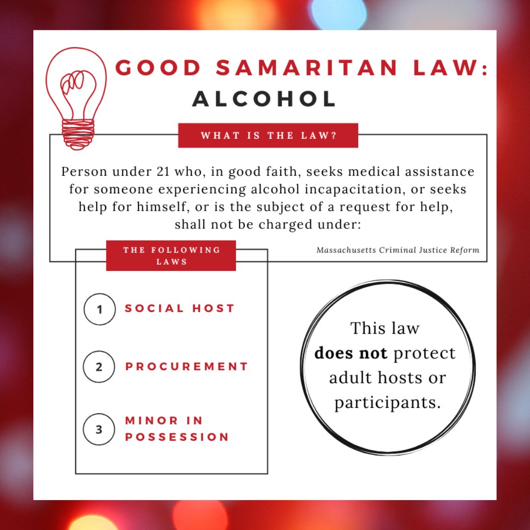 If you find yourself in a situation where you are questioning whether your friend is in trouble or not- go with your gut and get help if needed. 

You will be protected through the Good Samaritan Law.