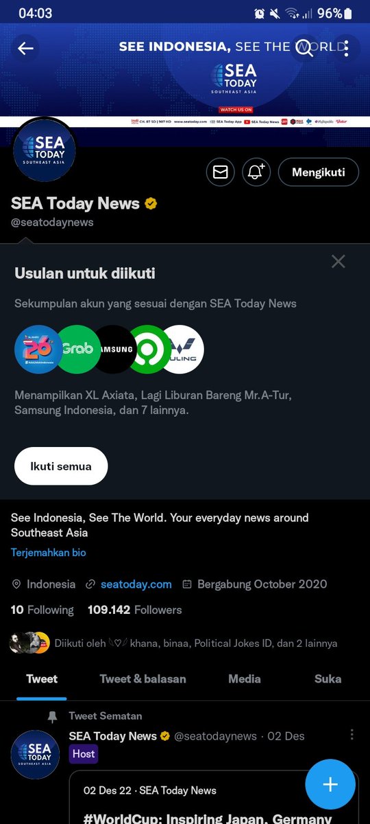 stevenstanb's tweet photo. @handokotjung @seatodaynews udah bang https://t.co/sYYIU4vQtz