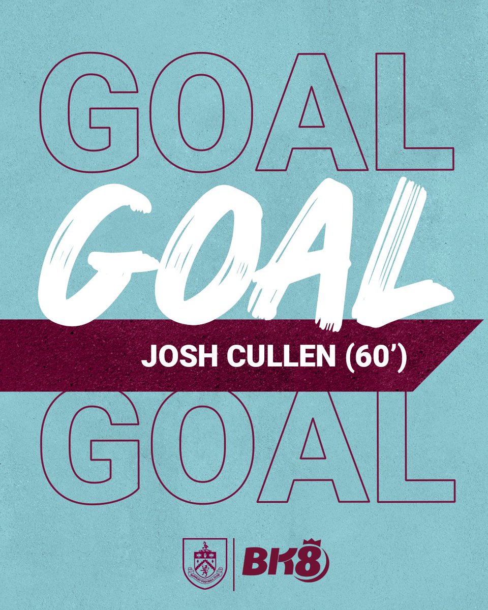 BurnleyOfficial's tweet photo. 60: CULLEN!!! 🌠

#STKBUR | #BK8 https://t.co/AjOEF5vwvv