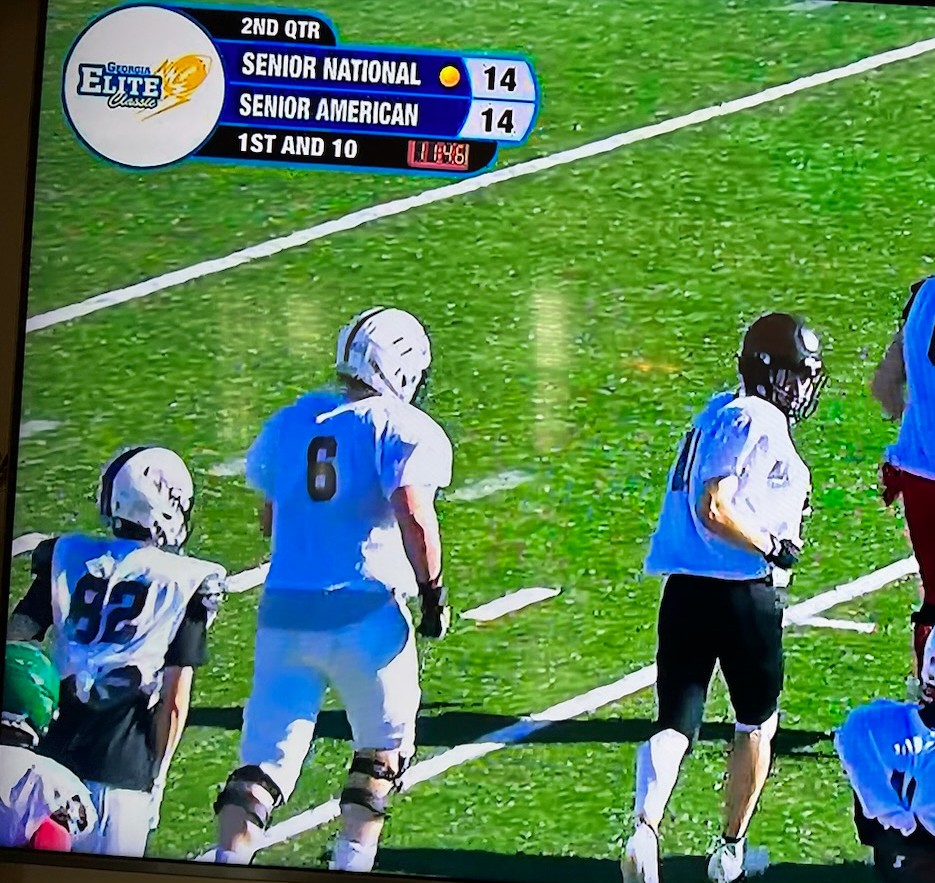 Thank you @Mansell247 and <a href="/scoreatlanta/">SCORE Atlanta</a> for inviting me. This was a great experience ‼️ <a href="/GAEliteClassic/">GeorgiaEliteClassic</a> <a href="/NEGARecruits/">Northeast Georgia Recruits</a> <a href="/RecruitGeorgia/">Recruit Georgia</a> <a href="/PrepRedzoneGA/">Prep Redzone Georgia</a> <a href="/NwGaFootball/">NwGa Football</a>