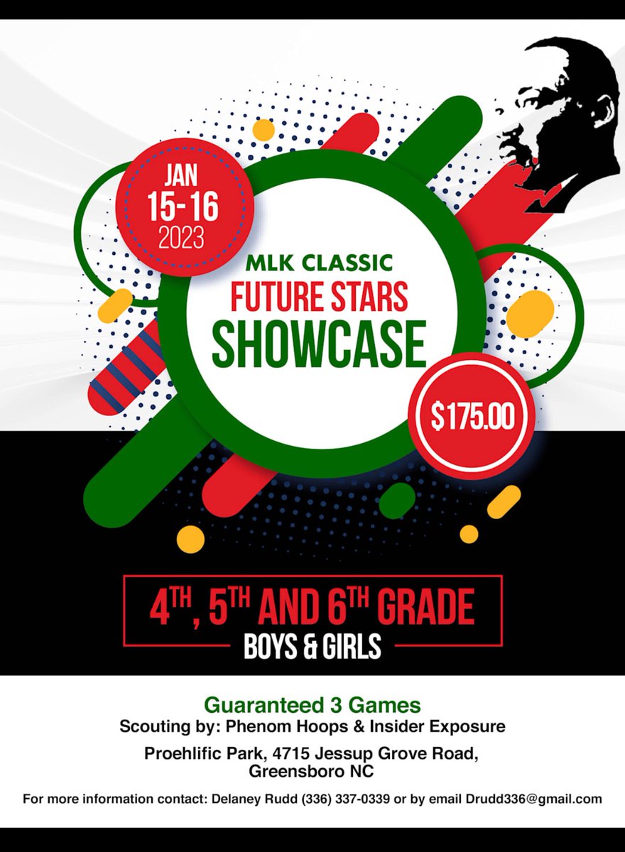 DelaneyRudd4's tweet photo. Come be a part of a great event, and celebration of Dr. Martin Luther King! Boys and Girls welcome grades 4th,5th,6th. Call today and register. Games livestreamed! Scouts. Drudd336@gmail.com https://t.co/0YQ4fd7zBX