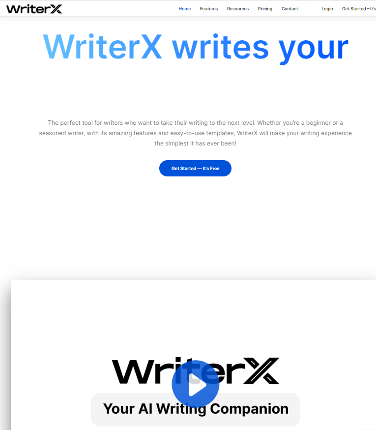 SalesMarketAI's tweet photo. WriterX : AI Writing Tools @ https://t.co/Bt0YwFa7cR ๐ค
Staart #FREE #ArtificialIntelligence #AI #MachineLearning #Automatic Like #ChatGPT #ContentWriting #Writing #SEO #DigitalMarketing #Content #Bloggers #Marketing #CopyWriting #Blogging #Articles #BloggingTips #Flacked https://t.co/WvTGGHmD2g