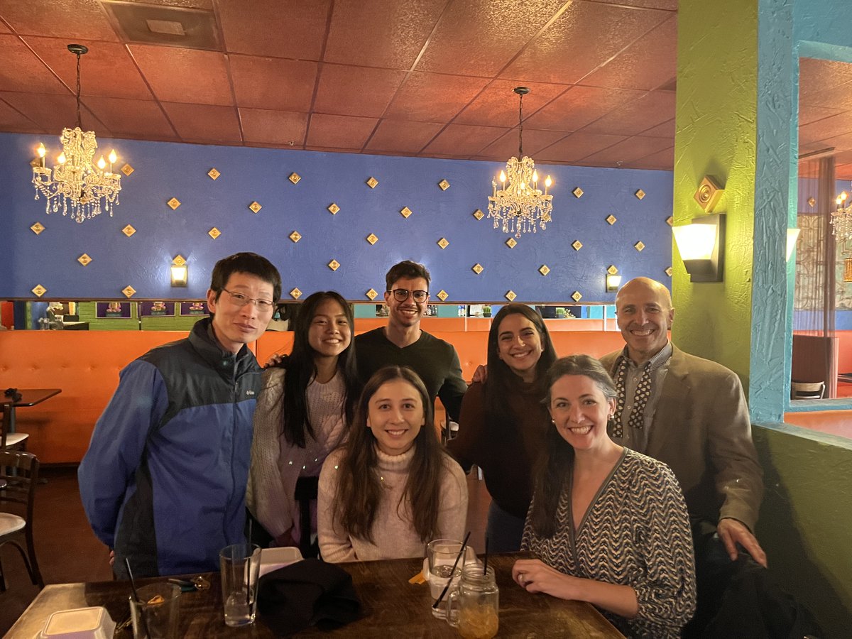 Happy New Year from the Skapek Lab! Had a great time at our holiday lunch. Can't wait for more fun this coming year 🎉