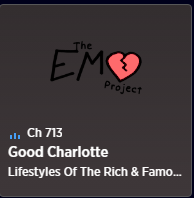 Misty_Lake's tweet photo. I love #TheEmoProject! Two amazing songs back to back as soon as I turn it on. I miss the 2000s. π@GoodCharlotte @silverstein https://t.co/fztR8IM9WK