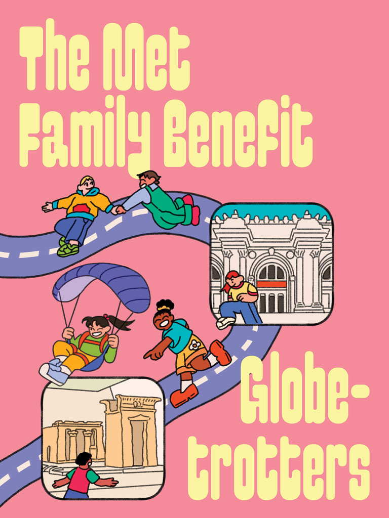 metmuseum's tweet photo. Save the date 🌎 🌏 🌍

On February 2, pack your bags and set sail for a trip around the world at The Met's 29th annual Family Benefit. 

Families of all ages will enjoy art making, dinner, dancing, and more: https://t.co/kn72D4bD36 https://t.co/Rpwhf9rZlt