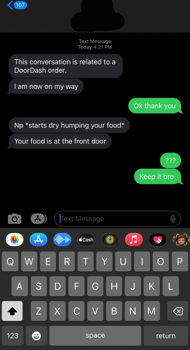 KingJayJS's tweet photo. What’s the next best food delivery app besides @DoorDash cause ??? https://t.co/dOKyEdbpIN