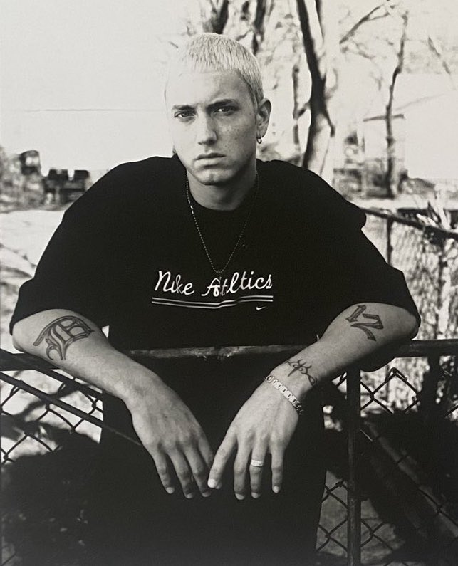 Zoe, the Bitch (Skit) on Twitter "Eminem photographed by Jonathan