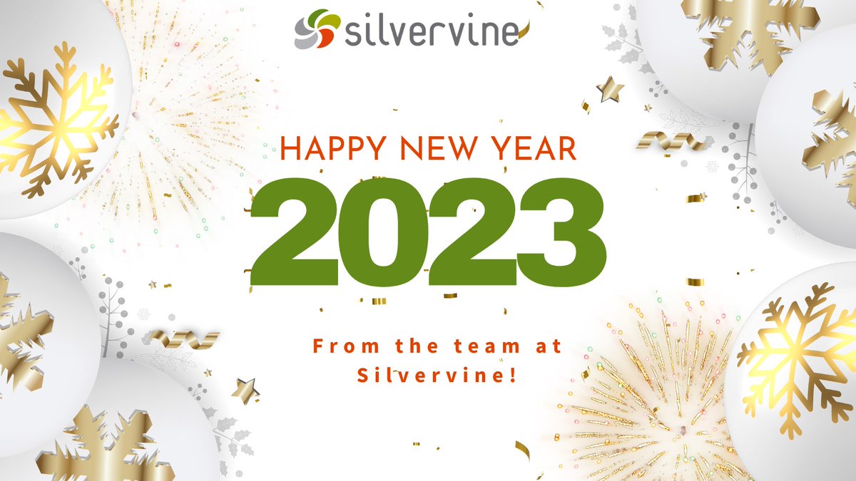 SilvervineIMS's tweet photo. Wishing everyone a very Happy New Year! Cheers to 2023! #Silvervinesoftware #Insurance https://t.co/1N00aadBPx