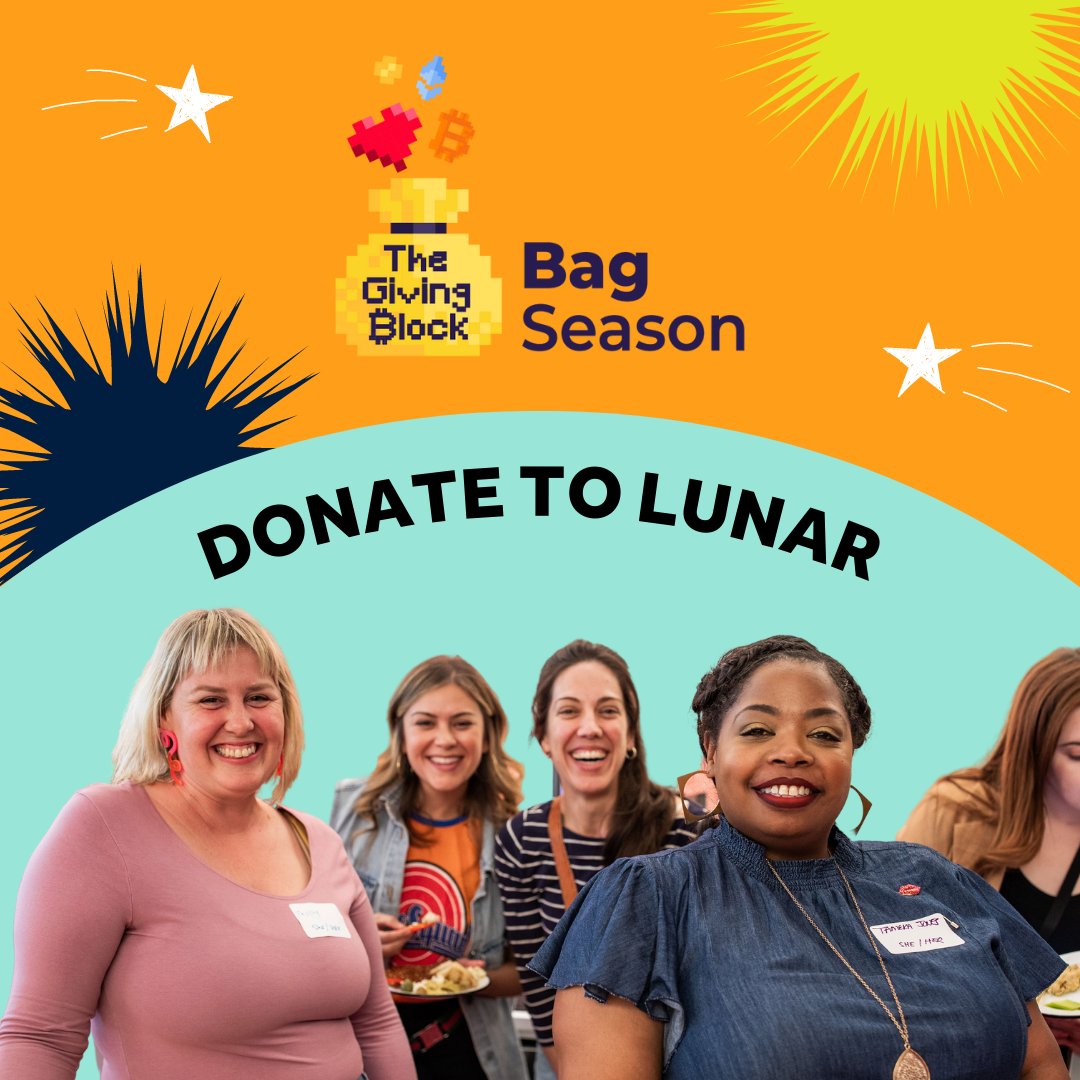 Join us this #BagSeason and donate #crypto to help us support BIPOC, LGBTQ+, women, &amp; non-binary entrepreneurs.

We’re demystifying pathways for scalable growth and building an unshakable system of support for these founders. Donate today: bit.ly/3TJghIv