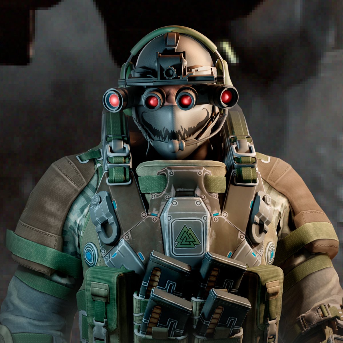planeta_nostra's tweet photo. Glad to see you here!

Here's one of the Knights of Order of Valhalla- Wayland, the last one created using Berserk technology.

After extracting him from the capsule, hundreds of Chtonians attacked the secret factory.
#P2E #P2EGame #ar https://t.co/TwEgZjOOqb
