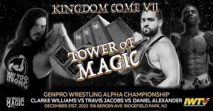 Tomorrow!! Be there for @WrestlingMagic biggest show of the year at the mecca of independent pro wrestling! And this is just the pre show!Come thru just and watch the pride of the 1 9 defend what's ours!