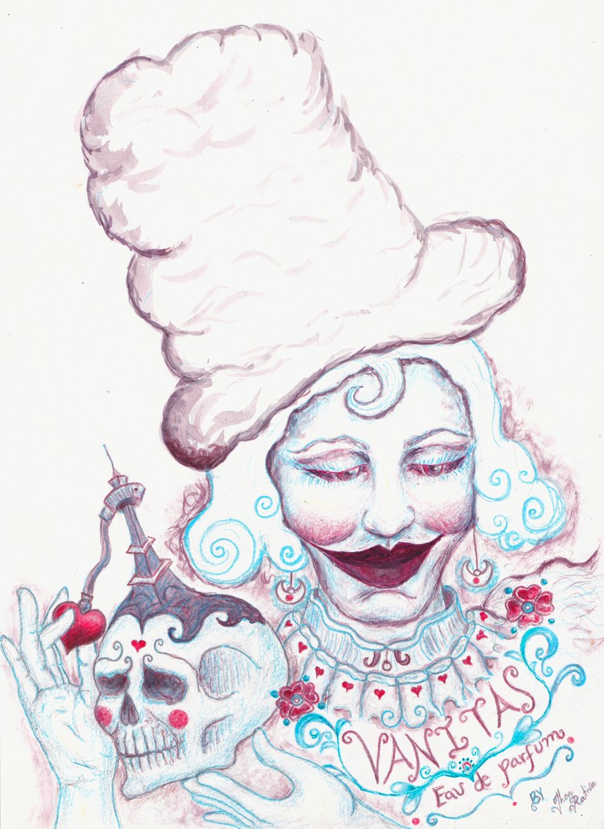 🦋 Vanitas 🦋

#drawing #watercolorpainting #watercolor #rabbit #illustration #illustrationartists #japan #yokai #dark #manga #inktober #inktober2021 #magician #flowers #yokai #gayart #gay #art #parfum #eaudeparfum #gayargentina #fashion #designer