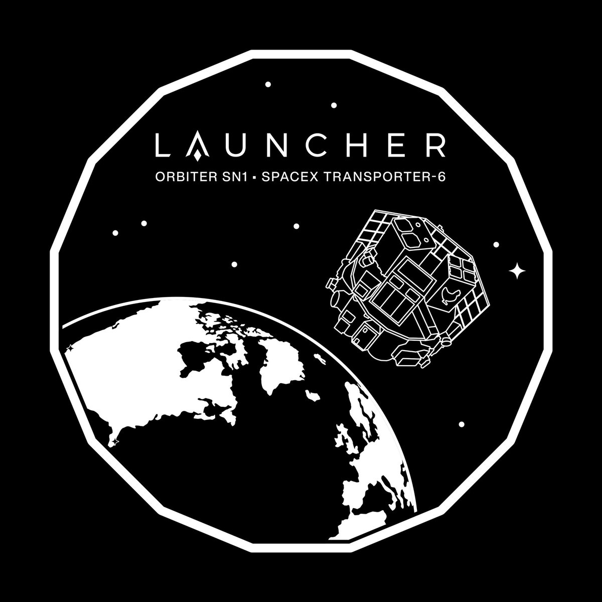 Launcher’s first mission patch. “Orbiter SN1” scheduled to fly next Tuesday, January 3 2023 on SpaceX Transporter-6. 🚀🌎🛰