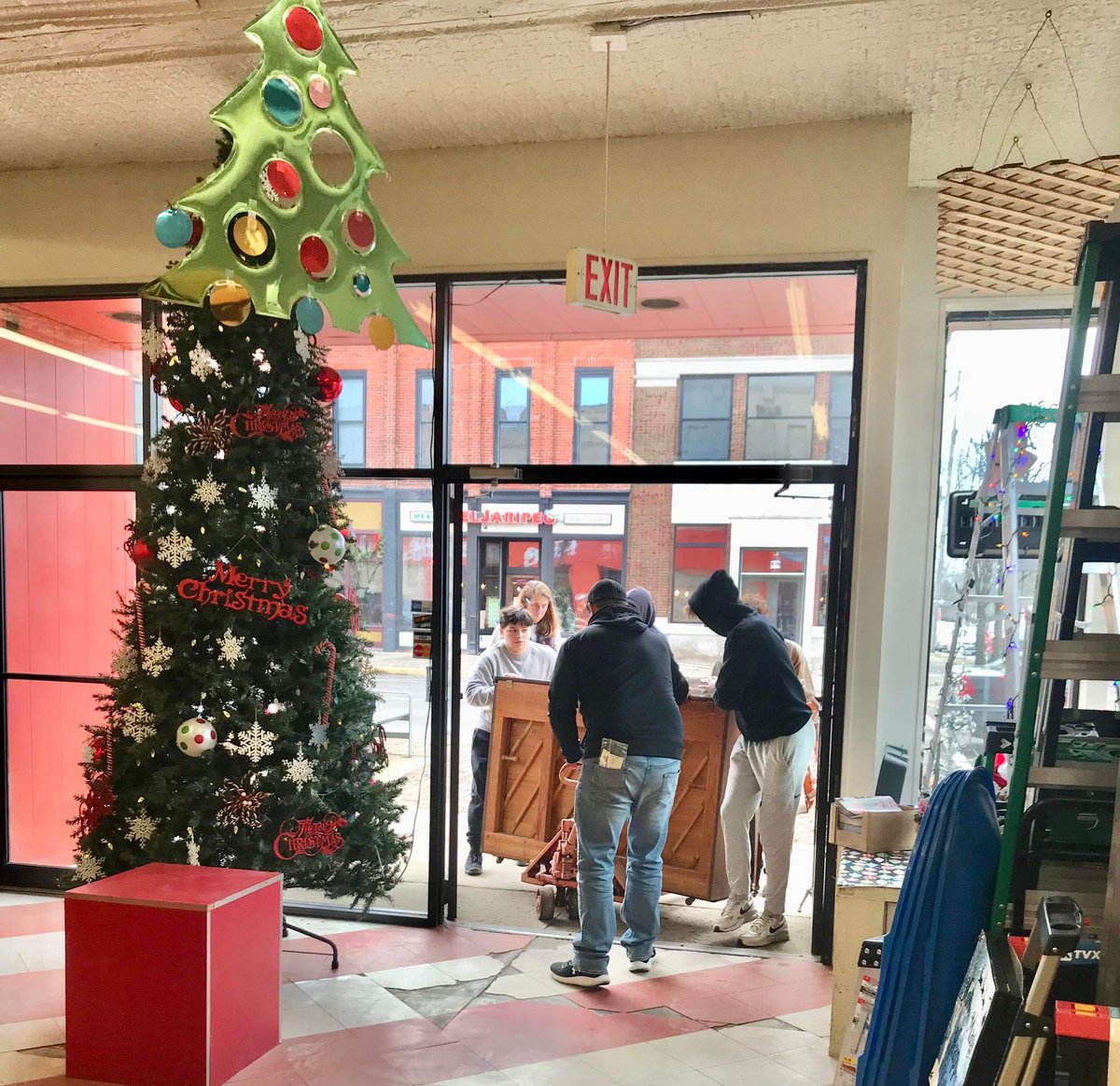 A few of the guys were able to assist the community today by moving a piano over to our local hardware store. If you’re in town stop in and give it a play!