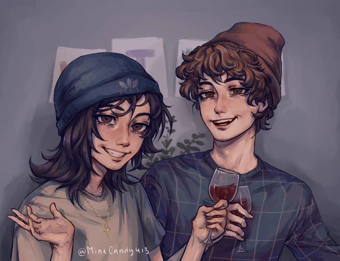 The wine stream#quackity #quackityfanart #wilbursootfanart #tntduofanart 