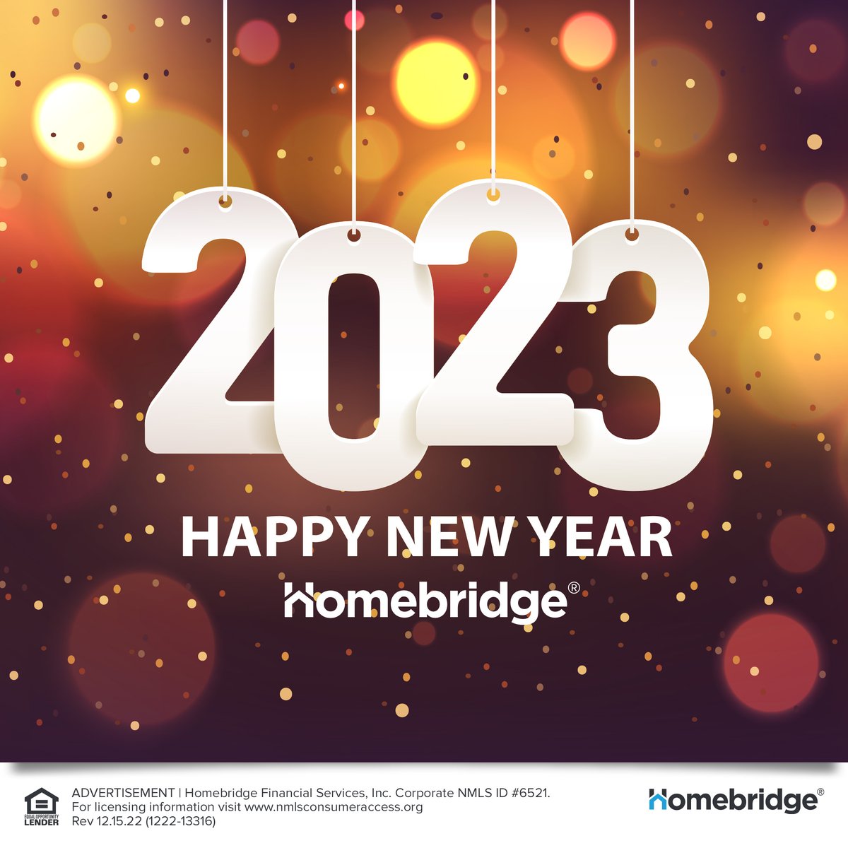 RaffRamirezMLO's tweet photo. On behalf of my entire team here at Homebridge, I’d like to wish you and yours a very happy new year!  

#HappyNewYear #NewYears2023 https://t.co/1SzXwuzois