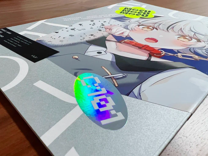 ステッカーいっぱい貼りました手貼りなので本によって差があります #C101 