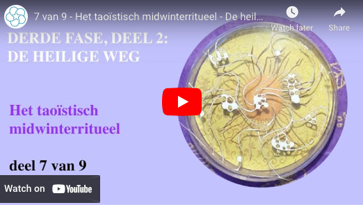 DE HEILIGE WEG (2) - HET TAOÏSTISCH MIDWINTERRITUEEL DEEL 7 VAN 9

Wanneer wij vanuit wu wei leren leven, ontstaat er ook in ons ruimte, dan gaan we ook de Heilige Weg. In ons innerlijk worden dan Hemel en Aarde met elkaar verbonden. 

spiritueleteksten.nl/tao-en-de-daod…