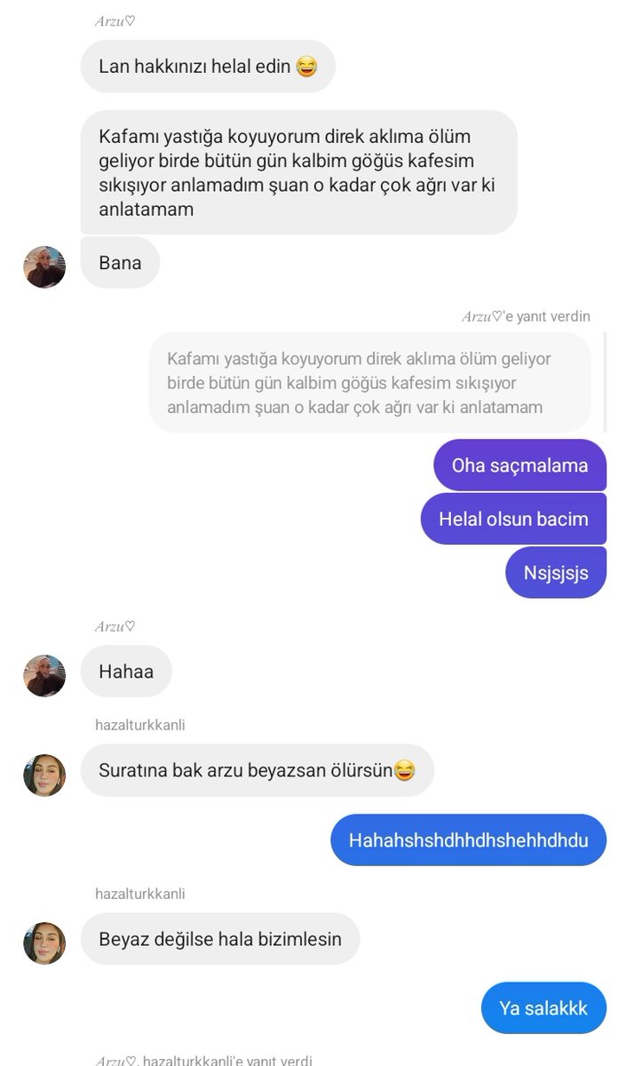 esrakkoca_'s tweet photo. Arkadaşım ölüyorum galiba diyor bizim teselli etme şeklimiz 😂 https://t.co/Bk7UcIBgnf