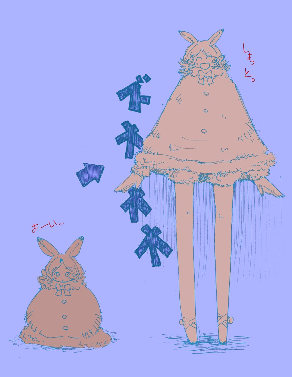サンキュータイガーウェルカムラビット
#けものフレンズ 
#けもフレ3 