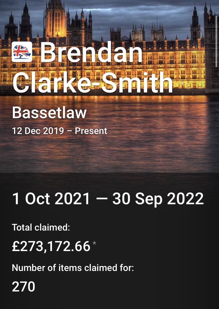 angrywokebunny's tweet photo. @Bren4Bassetlaw STOP IT! You claimed over £273k in expenses in the last year including 80p for drinks. Why do you think WE should be paying for your drinks when the vast majority of us earn much less than you &amp; while nurses pay huge fees just to park their cars when they drive to work? https://t.co/LFaz9Qp09Q