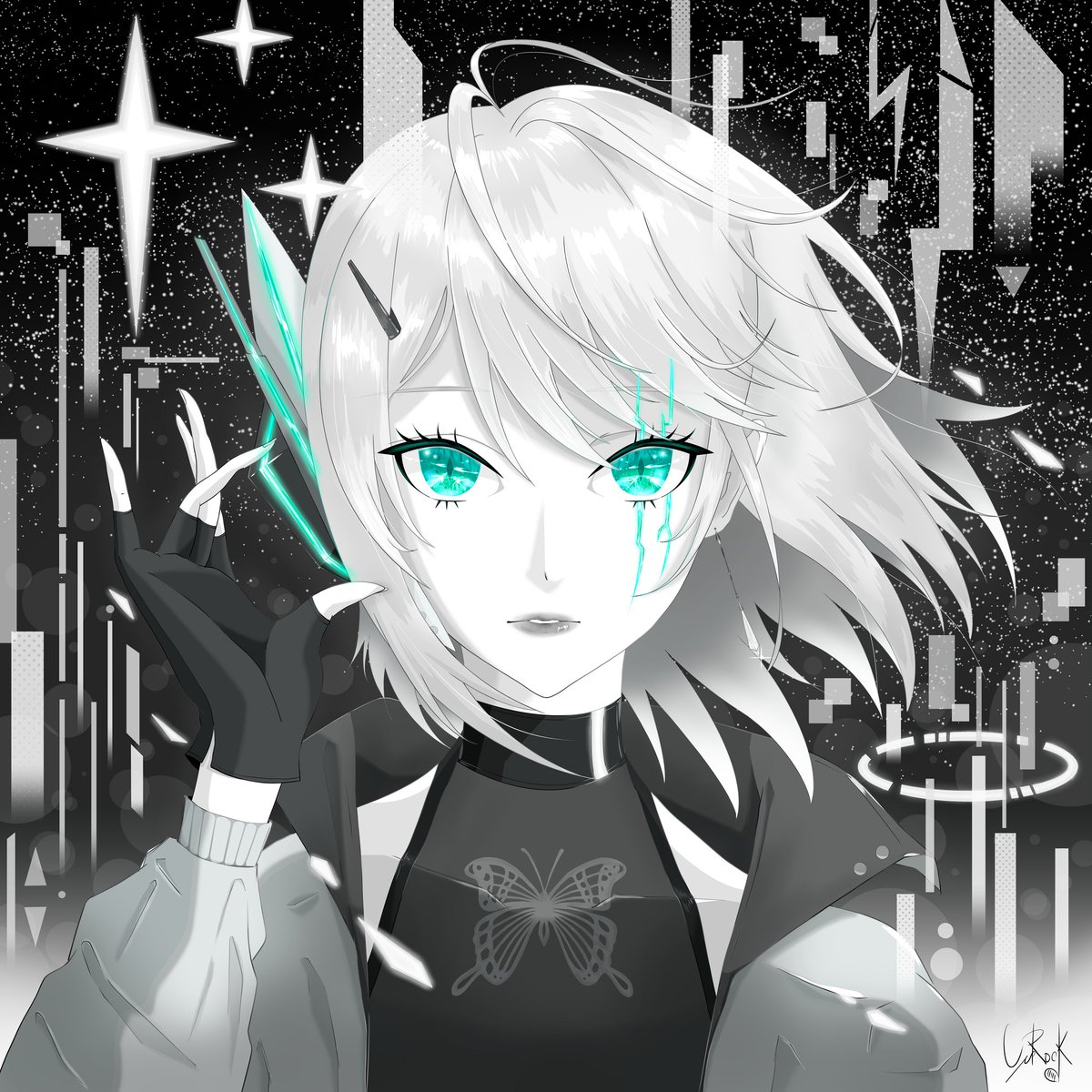 USROCK_art's tweet photo. バタフライ

#イラスト https://t.co/NNBLkVpQyG