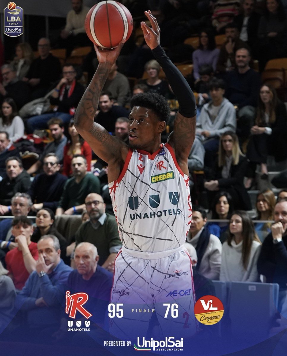 Sacar Anim  <a href="/Sacar_Anim15/">Sacar Anim</a> was on fire again! 🔥
Perfect game for our client on both ends of the court in the important win against Pesaro <a href="/VLPesaro/">VL Pesaro Basket</a> in the Italian Championship!🇮🇹
18 pts 4/5 for 3 pts for 
Reggio Emilia <a href="/PallacReggiana/">Pall. Reggiana</a> guard!