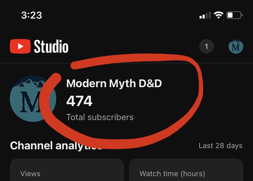 Mod_Myth's tweet image. We’re so close to hitting 500 subs over on our YouTube channel!

If you’re into #ttrpg content swing by and help us hit 500 before the new year!

Hope everyone is rolling Nat 20s in 2023.