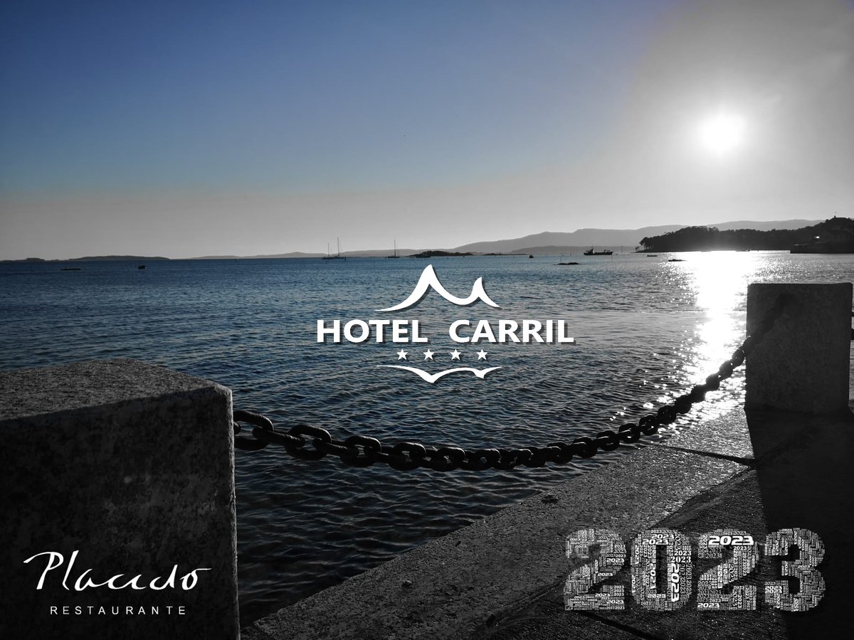 Desde todo el equipo de Hotel Carril &amp; Restaurante Plácido queremos desearles un "Feliz año 2023" a todos nuestros clientes y amigos.

#Gracias por hacernos cómplices año a año de vuestros momentos en familia y entre amigos y por elegirnos

¡Ven y Siente Carril con nosotros!