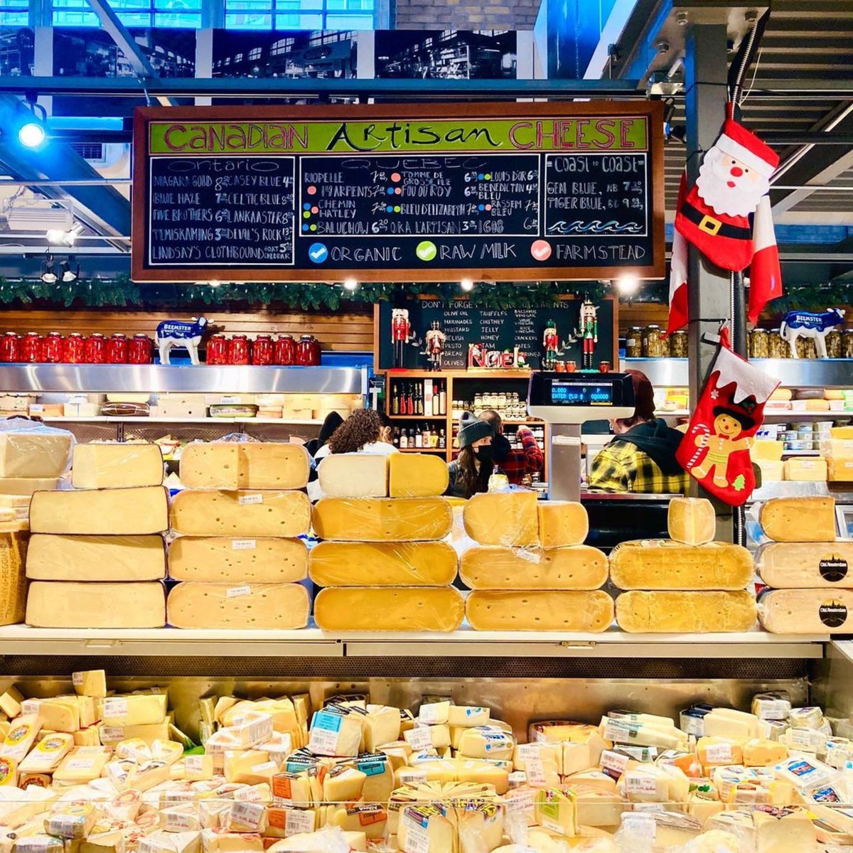 The South Market (main building) is open until 7pm tonight and 7am-3pm tomorrow for New Year’s Eve. The Saturday Farmers Market is open tomorrow from 5am-3pm. We are closed New Year’s Day and January 2. From January 3-9 some merchants may close or modify their hours.