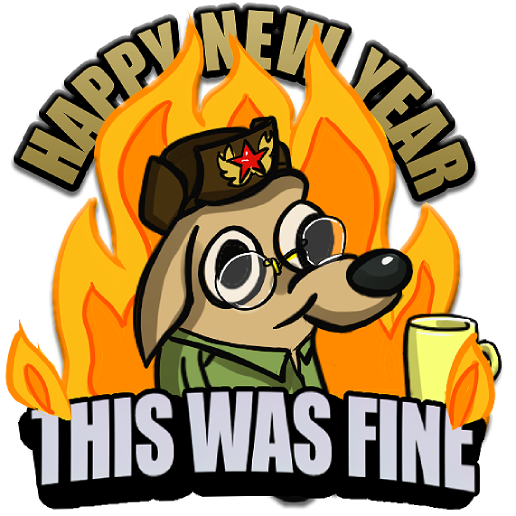 Happy end of the year

<a href="/SovietWomble/">ZF SovietWomble</a>