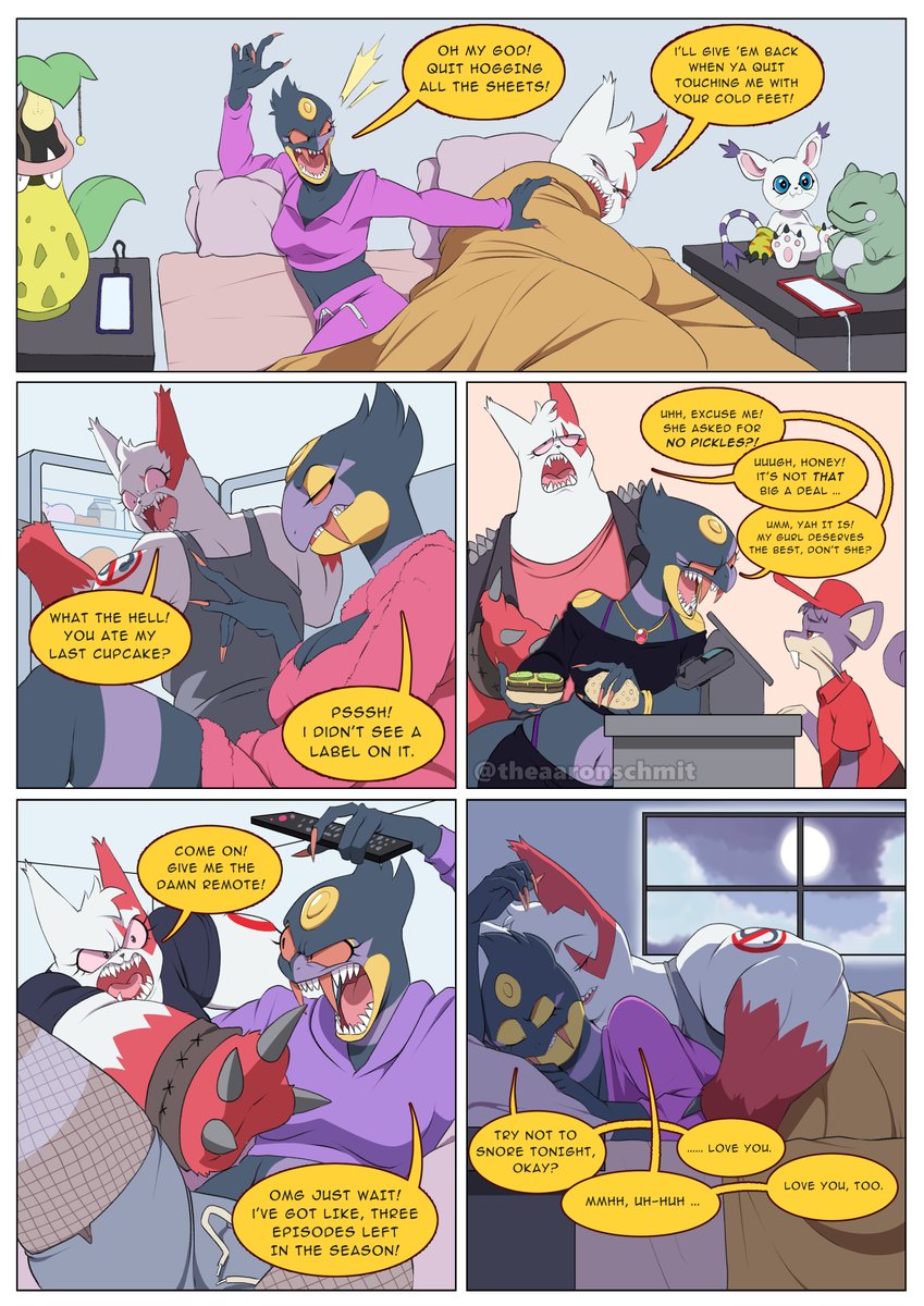 A day in the life of Zangoose and Seviper. #TinderSkitty