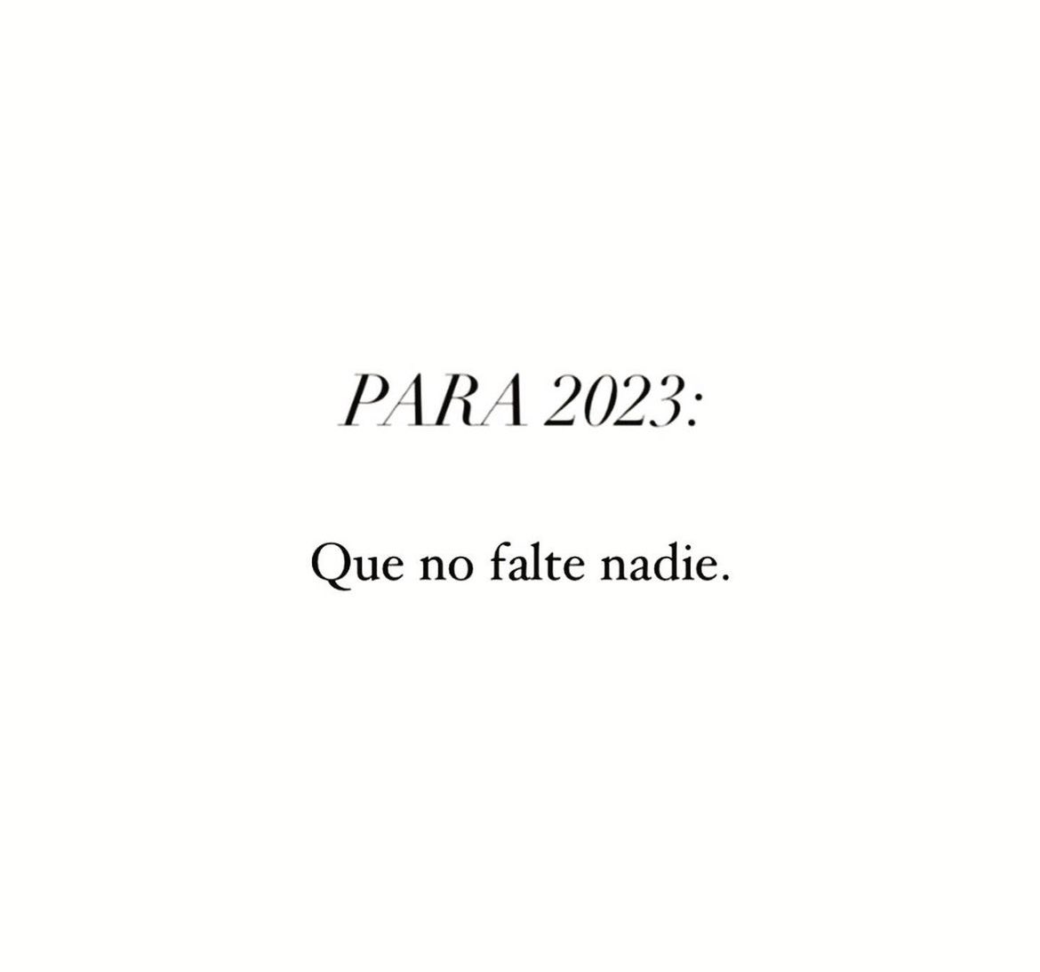 Nada más.