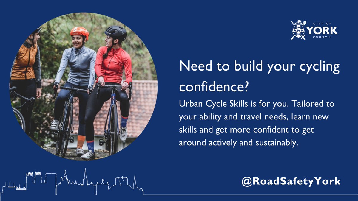CYC_RoadSafety's tweet photo. Did you know we tailor the Urban Cycle Skills Course to meet your needs? It’s great value for money check out more details at https://t.co/jagIzyaU0W https://t.co/CGHEUKejuY