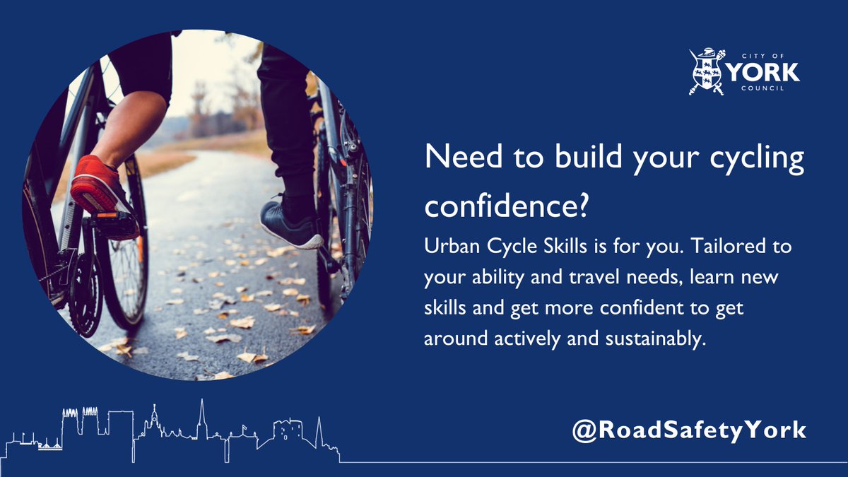 CYC_RoadSafety's tweet photo. Did you know we tailor the Urban Cycle Skills Course to meet your needs? It’s great value for money check out more details at https://t.co/jagIzybrQu https://t.co/HM7LbbzPZA