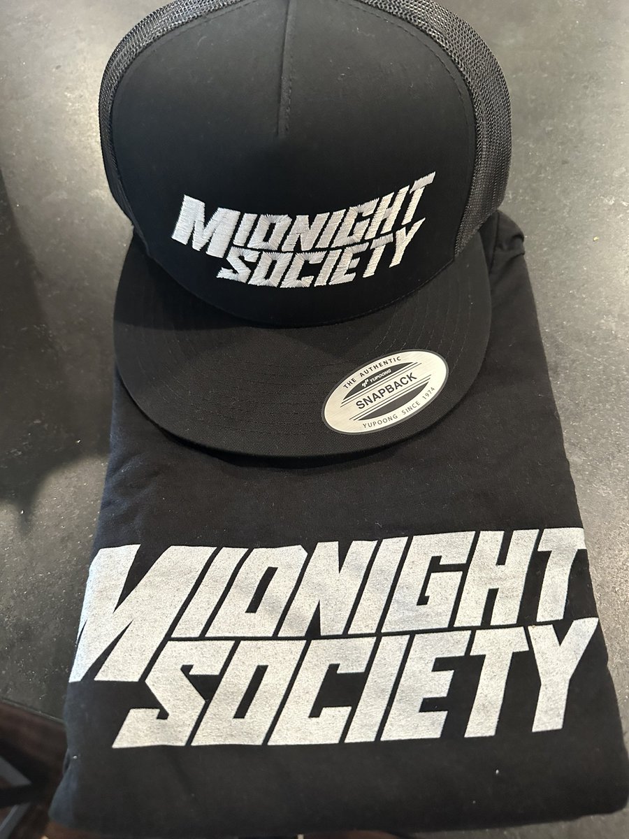 Ready to ring in the new year with black on black on slate black swag.  Firm handshakes <a href="/12am/">Midnight Society</a> <a href="/Vintageclash/">Jesse Navarro</a>