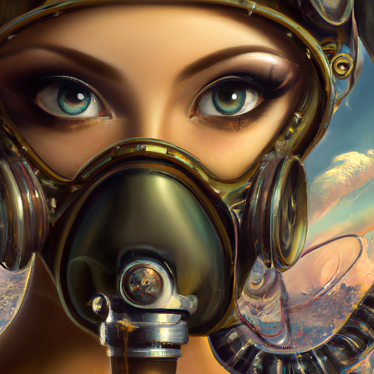 Check out this item on OpenSea opensea.io/assets/matic/0… via <a href="/opensea/">OpenSea</a> 

#gasmask #mask #woman #portrait #dalle #dalle2 #art #digitalart #digitalartwork #nft #nfts #nftart #nftartist #NFTCommunity #opensea #OpenSeaNFT