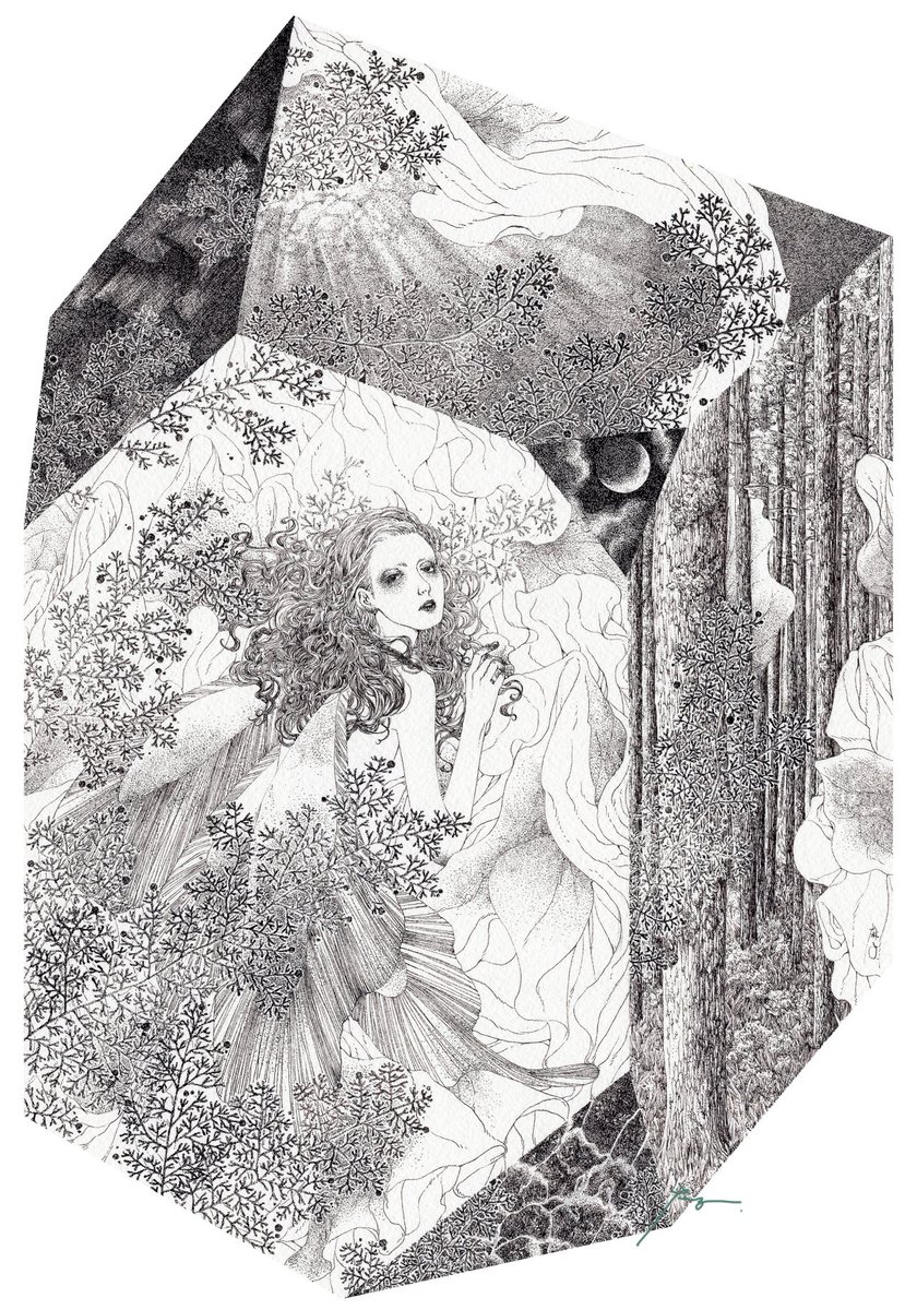 もう今年もあと僅か
#2022年年末に今年まだ出会ってない作品に出会うタグ
#ペン画 #丸ペン